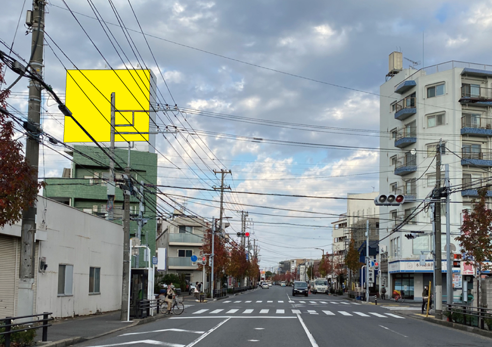 千葉県市川市南八幡1-21-10　LUCEⅡ